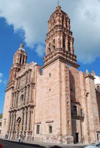 Catedral Basílica de Nuestra Señora de la Asunción de Zacatecas, en el estado mejicano del mismo nombre.