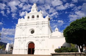 Iglesia en Metapán en El Salvador, el país de la Orquesta San Vicente.