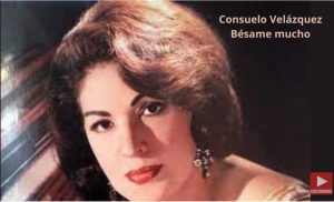 La compositora de la canción Bésame mucho, la mejicana Consuelo Vazquez.