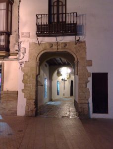 Pasaje del Niño en Utrera, el pueblo natal de la cantante La Inés.