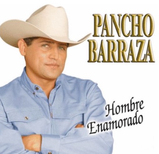 Pancho Barraza en una imagen usada para ilustrar su canción "Pero la recuerdo" en el blog Música en español - géneros, vídeos y letras.