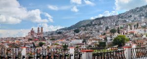 La ciudad mejicana de Taxco, en el estado de Guerrero.