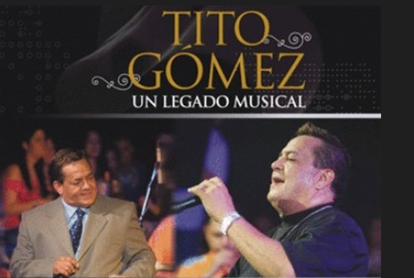 El cantante puertorriqueño Tito Gómez en una imagen usada para ilustrar la letra de su canción "Cómo podré disimular" en el blog Música en español - Géneros, vídeos y letras.