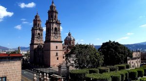 Catedral de Morelia, en el estado mejicano de Michoacán de Ocampo.
