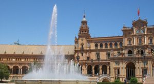 Plaza de España de Sevilla, la ciudad de la cantante Marifé de Triana.