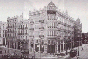 Antiguo y espectacular edificio en la ciudad de Valencia.