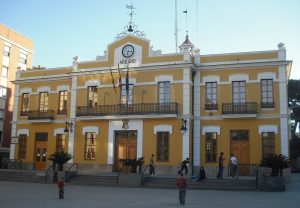 El Ayuntamiento de Burjasot, localidad de la provincia española de Valencia.