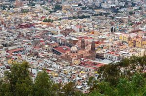 Ciudad de Zacatecas en Méjico.