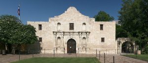 Misión española de El Álamo en San Antonio.