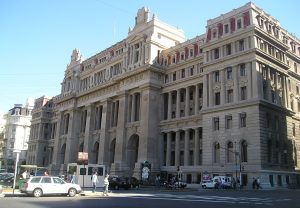 Palacio de Justicia en Buenos Aires.