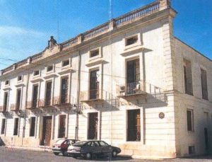 Palacio de los Marqueses de Malferit en el pueblo valenciano de Ayelo de Malferit, lugar de nacimiento del cantante Nino Bravo.