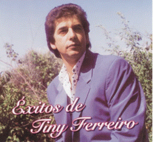 Imagen del cantante Tiny Ferreiro usada para ilustrar la letra del pasodoble Cantinera en el blog Música en español.