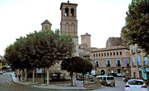 El municipio zaragozano Alhama de Aragón, en una imagen usada para ilustrar la letra de una canción interpretada por la soprano Milagros Martín.
