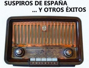 Antiguo aparato de radio para la canción de Lolita Sevilla Suspiros de España.