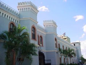 Edificio de las Fuerzas Armadas Hondureñas en Tegucigalpa.