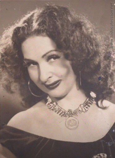 Imagen de la cantante Bella Dorita usada para ilustrar la letra de su canción "Poco a poco" en el blog Música en español.