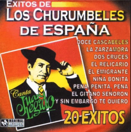 El cantante Juan Legido Díaz en una imagen usada para ilustrar la letra de la canción doña Lourdes de Lucena.
