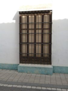 Ventana de Tarazona de la Mancha.