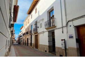 Calle del pueblo valenciano de Benigánim.