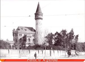 El antiguo Palacio de Ripalda de Valencia en una imagen usada para ilustrar la letra de la canción titulada Canción de Rosina.