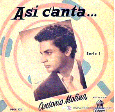 El cantante Antonio Molina en una imagen usada para ilustrar la letra de su canción A la sombra de un bambú.
