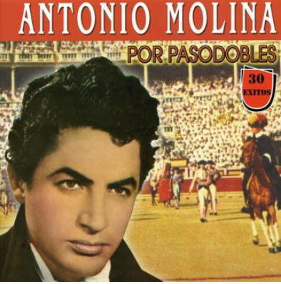 Imagen de Antonio Molina usada para ilustrar la letra de un par de canciones suyas.