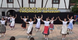 Grupo de baile Otsolar de Tolosa.