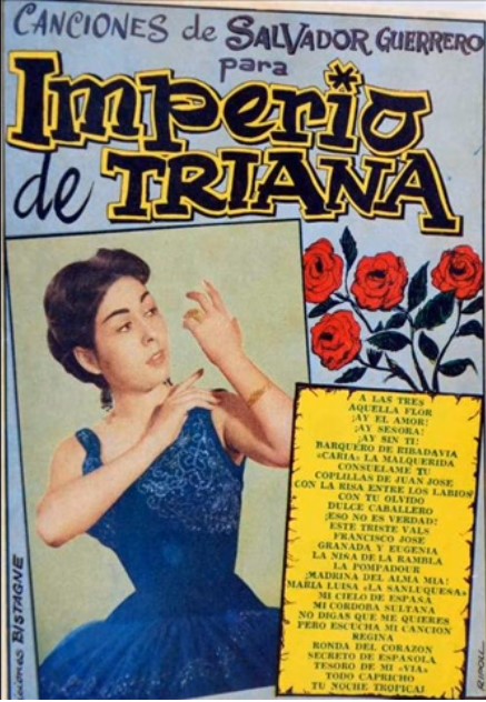 Imagen de la cantante Imperio de Triana usada en el blog Música en español.