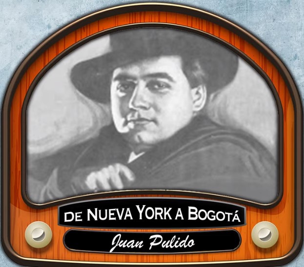 Imagen del barítono Juan Pulido usada para ilustrar la letra de una canción por él interpretada.