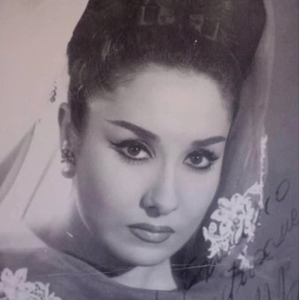 Imagen de la cantante Marifé de Triana usada para ilustrar la letra de su canción La sombra vendo.