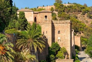 La Alcazaba de Málaga.