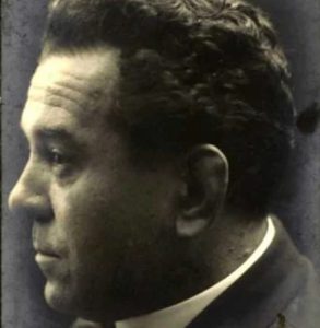 Retrato del compositor español Amadeo Vives, autor de la zarzuela Bohemios y de su número musical Coro de bohemios.