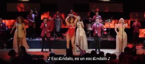 La agrupación musical colombiana La Sonora Dinamita.