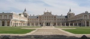 Exterior del Palacio Real de Aranjuez.