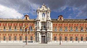 Palacio de San Telmo en Sevilla, la ciudad de la cantante Marifé de Triana.