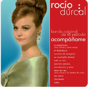 La cantante Rocío Dúrcal en una imagen usada para ilustrar la letra de su canción Estudiantina Canaria.
