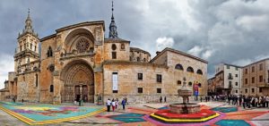 Catedral de la localidad de El Burgo de Osma, en la provincia española de Soria.