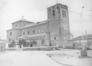 Iglesia Nuestra Señora de la Asunción en Lomoviejo, provincia de Valladolid.