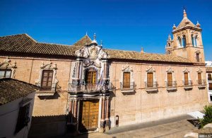 Imagen del Palacio de Benamejí de Sevilla usado para ilustrar la letra de una canción de la cantante sevillana Antoñita Colomé.