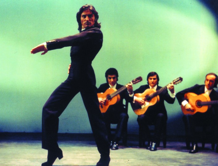 El bailaor Antonio Gades en una imagen usada en el blog Música en Español.