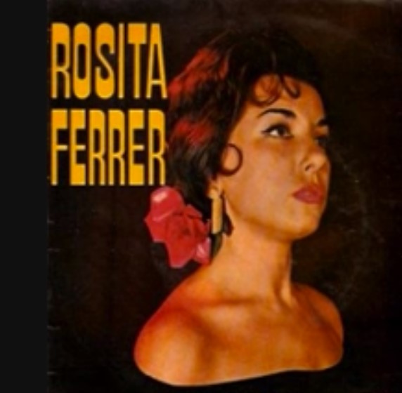 La cantante barcelonesa Rosita Ferrer en una imagen usada para ilustrar la letra de la canción Torero de España.
