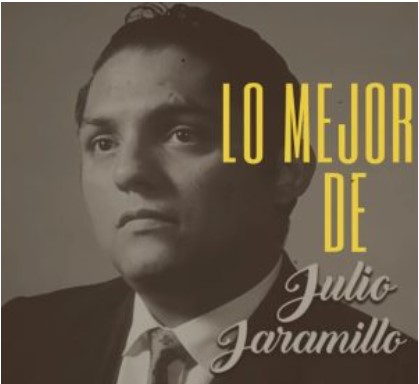 El cantante ecuatoriano Julio Jaramillo, intérprete de la canción titulada Reminiscencias.