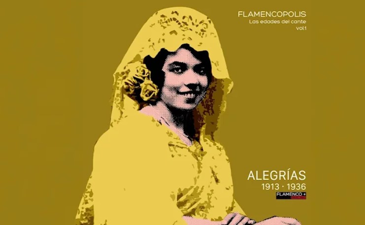 La Niña de los Peines en una imagen usada para ilustrar la letra de sus canciones Del mundo leguas y leguas y De Sevilla a Cádiz.