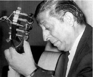 El guitarrista de flamenco Melchor de Marchena.