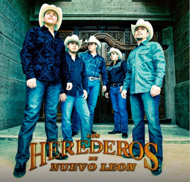 El grupo musical mejicano Los Herederos de Nuevo León.