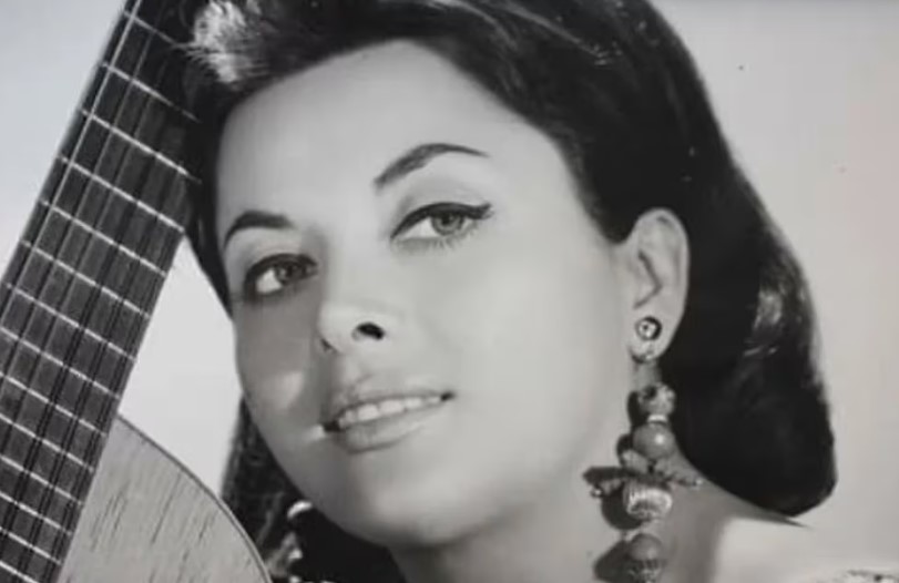 La cantante mejicana María de Lourdes, intérprete de Ay, Jalisto no te rajes.