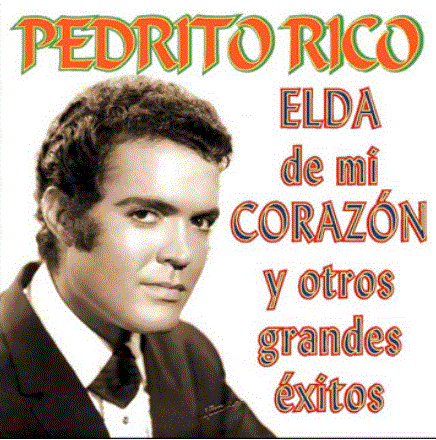 Imagen del cantante Pedrito Rico usada para ilustrar la letra de su canción El niño del folkló.