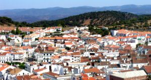 El pueblo de Aracena, en la provincia española de Huelva.
