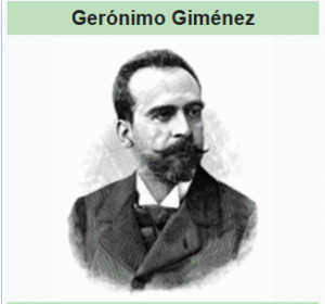 El músico sevillano Gerónimo Giménez, autor de la zarzuela La Tempranica.