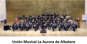 Banda de música de la Unión Musical La Aurora de la localidad alicantina de Albatera.